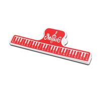 Pianoforte Modello Chiave Musica Titolare Pagina Musica Punteggio Clip Fisso Clip Professionale di Musica Foglio Clip