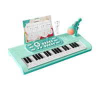 Pianoforte Per Bambini | 37 Tasti Ricaricabile Giocattolo Educativo Con Microfono,2 Modalità Di Gioco Pianoforti E Tastiere Per Bambini - Per Ragazze E Ragazzi Come Regalo Per Natale E Complea