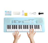 Pianoforte per Bambini Giocattolo Musicale Educativo Ricaricabile 37 Tasti | Pianola Elettronica per Bambini per Ragazzi e Ragazze Suono Ritmo Coordinazione Destrezza