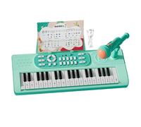 Pianoforte per Bambini - Pianoforte Elettronico, Tastiera Ricaricabile a 37 Tasti con Microfono, Tastiera Elettronica Multifunzione, 2 Modalità di Riproduzione Pianoforti Musicali | Regalo di complean