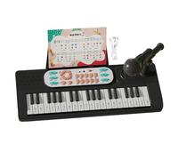 Pianoforte Per Bambini - Strumenti Per Bambini A 37 Tasti, Pianoforte Giocattolo Ricaricabile | Strumenti Con Microfono | Giocattolo A 2 Modalità Di Gioco Per Ragazze, Ragazzi, , Ragazze,