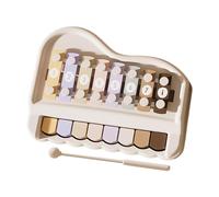 pianoforte per bambini - tastiera interattiva con 8 tasti colorati | strumento musicale educativo, giocattolo sonoro per ragazze e ragazze, consapevolezza sensoriale, festa, scuola, classe