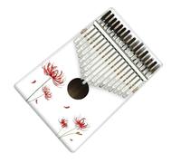 Pianoforte Per Dita Dipinto In Legno Di Abete Rosso Per Principianti 17 Toni Kalimba Piano Thumb Piano Strumento Musicale portatili Kalimba Thumb piano (Color : 01)
