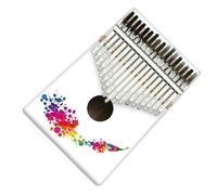 Pianoforte Per Dita Dipinto In Legno Di Abete Rosso Per Principianti 17 Toni Kalimba Piano Thumb Piano Strumento Musicale portatili Kalimba Thumb piano (Color : 07)