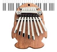Pianoforte portatile - 8 tasti - Strumento Marimba - Pianoforte pollice | regalo fatto a mano, perfezione uditiva dolce squisita collana per Kin