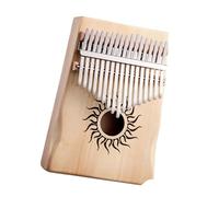 Pianoforte portatile a dita Kalimba 17/21 Note Pianoforte Da Dito Legno Di Acero Multicolor(17 tone Wood)