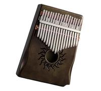 Pianoforte portatile a dita Kalimba 17/21 Note Pianoforte Da Dito Legno Di Acero Multicolor(17 tone Vintage)