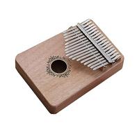 Pianoforte Portatile A Pollice 17 Tasti Strumento Kalimba Pianoforte A Dito In Legno Di Mogano Con Martello Per Accordatura Kalimba Strumento Musicale (Color : 03)