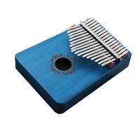 Pianoforte Portatile A Pollice 17 Tasti Strumento Kalimba Pianoforte A Dito In Legno Di Mogano Con Martello Per Accordatura Kalimba Strumento Musicale (Color : 01)