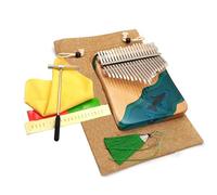 Pianoforte Portatile Con Tastiera Kalimba A 21 Tasti, Strumento Musicale In Resina E Faggio C Tone Kalimba Strumento Musicale
