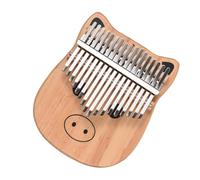 Pianoforte Portatile Kalimba In Legno Di Pino A 17 Tasti Con Adesivi Per Martello Per Accordatura Con Borsa Per Il Trasporto Kalimba Strumento Musicale (Color : 01)