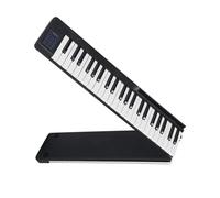 Pianoforte Portatile Pieghevole A 88 Tasti Pianoforte Digitale Tastiera Elettronica Multifunzionale Per Studenti Portatile Pianoforte Elettronico (Color : 01)