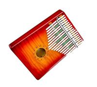 Pianoforte Portatile Professionale Da Dito, Impiallacciatura A 17 Tasti, Kalimba, In Acero, Con Martello Per Accordatura Kalimba Strumento Musicale (Color : 02)