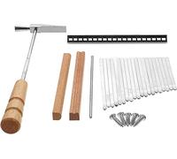 Pianoforte Portatile Thumb Piano, 1 Set di 17 Tasti Kit di Accessori Fai da Te Set di Tasti for Pianoforte con Sella a Ponte, Martello for accordatura e 17 Tasti in Acciaio Inossidabile (Colore : Asso