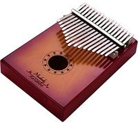 Pianoforte portatile Thumb Piano, 17 tasti Thumb Piano o materiale metallico solido Strumento musicale portatile for bambini Adulti Principianti con martello for accordatura Borsa for il trasporto Ade