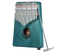 Pianoforte Portatile Thumb Piano, Pianoforte Portatile Thumb Piano a 17 Tasti Pickup Incorporato in Mogano con Interfaccia Altoparlante da 6,35 Mm con Borsa for Il Trasporto Regalo Musicale (Colore :
