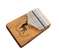 Pianoforte Professionale Da Dito Kalimba A 17 Tasti, Con Corpo In Mogano, Portatile Per Principianti Kalimba Strumento Musicale (Color : F)