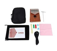 Pianoforte Professionale Per Pollici Glomora, 17 Tasti EQ Kalimba con Set di Pickup, Martello di Accordatura E Borsa Per Il Trasporto