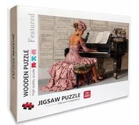 Pianoforte Puzzle 1000 Pezzi Adulti, Puzzle Legno con Scatola 75x50cm, DIY Giochi Divertenti per Familiar, Idea Regalo Uomo e Donna, Squisita confezione Regalo, Estate Decorazioni, (Musica) M-3883
