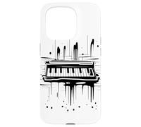 Pianoforte Schizzo Pianista Custodia per iPhone 15 Pro