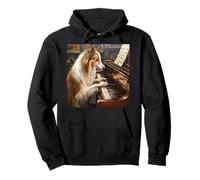 Pianoforte Shel Felpa con Cappuccio