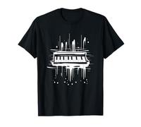 Pianoforte Tastiera Musica Jazz Pianista Maglietta