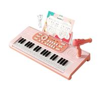 Pianoforte Tastiera Per Bambini | 37 Tasti Ricaricabile Giocattolo Educativo Con Microfono | Piano Giocattolo Con 2 Modalità Di - Per Bambini Ragazze E Ragazzi Come Regalo Per Natale E Compleann