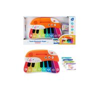 Pianoforte tattile per bambini con effetti luminosi e sonori