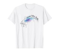 Pianoforte Vibes Solo Artistico Musicista Orchestra Arte Maglietta