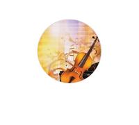 Pianoforte Violino Note musicali Sottobicchieri assorbenti per bevande Sottobicchiere rotondo in diatomea Sottobicchieri riutilizzabili da 4 pollici Set 4 pezzi, 11517