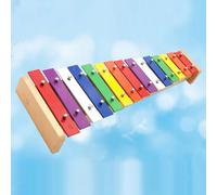 Pianoforte Xilofono Glockenspiel a 15 Toni per Bambini, Regalo Giocattolo