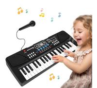 Pianola Bambini 37 Tastiera, Tastiera Elettronica per Bambini con Microfono