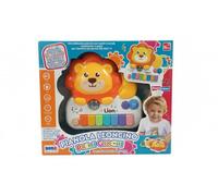 Pianola Leoncino Primi Giochi per Bambini 36+ Mesi - Gioco Musicale Educativo con Luci, Suoni, Melodie, Voci di Animali ed Effetti Sonori