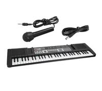 Pianola Per Tastiera 61 Tasti Tastiera Digitale USB Pianoforte Organo Elettronico Portatile Con Microfono Caratteristiche Musicali