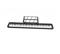Pianola Per Tastiera Organo Elettronico Professionale A 88 Tasti Pianoforte Elettronico Portatile Tastiera Musicale Per Principianti Adulti(Bk,Set1)