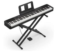 Pianola Per Tastiera Pianoforte Digitale Per Principianti Tastiera Pesata A 88 Tasti Tastiera Elettrica Portatile Full Size Con Supporto Supporto Per Pianoforte