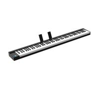 Pianola Per Tastiera Pianoforte Elettronico Portatile A 88 Tasti Con Luce E Senza Luce Disponibile(Bk)