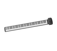 Pianola Per Tastiera Tastiera Elettronica Pieghevole Per Principianti MIDI In Silicone Spesso Con Pannello Inglese 88 Tasti Arrotolata A Mano(Converter 1)
