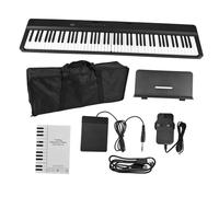 Pianola Per Tastiera Tastiera Pieghevole Per Pianoforte A 88 Tasti Organo Elettronico Pieghevole Full Size Altoparlanti Stereo Integrati Per Principianti(Converter 1)