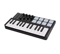 Pianola Tastiera Mini Tastiera Portatile E Tamburo Da Tamburo 25-Key USB MIDI. Controller. Midi Piano Da Tastiera