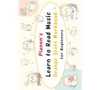 Pianon’s Learn to Read Music: Orange Staff Workbook for Beginners