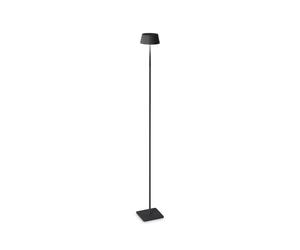 Pianrtana Da Terra Contemporanea Pure Metallo Nero Led 1,5W 3000K Ip54