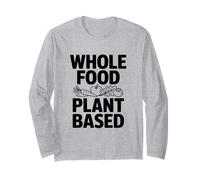 Pianta Alimentare Intera basata per Una Vita più Sana Maglia a Manica