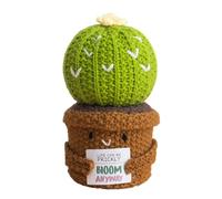 Pianta All'uncinetto - Bambola Decorativa Da Scrivania All'uncinetto - Ornamenti per Scrivania a Forma di Cactus Fatti a Mano per Bambini e Ragazzi Sensibili nei Nuovi Ambienti