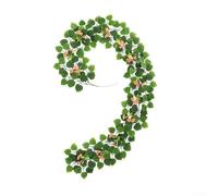 Pianta artificiale da 200 cm, in rattan, pianta decorativa per la casa, non richiede manutenzione e non sbiadisce, versatile, per interni ed esterni (A)