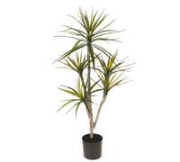 Pianta Artificiale di Yucca in Vaso con 5 Diramazioni Altezza 116 cm Verde