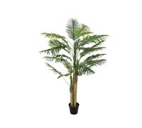 Pianta Artificiale Palma di Areca EUROPALMS, 3 Tronchi, 150 cm, Verde Realistico