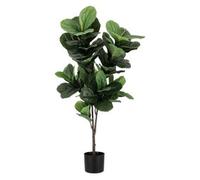 Pianta artificiale Pianta ficus lyrata c-vaso 72foglie h120 0172843
