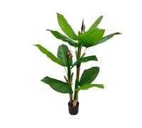 Pianta artificiale Uccello del paradiso con fiore 50x50x150 cm