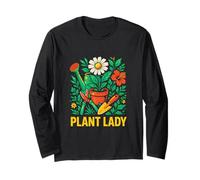 Pianta da giardinaggio Lady Vintage Donna Boho. Maglia a Manica